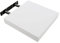 H HANSEL HOME Estantería para Pared, Estantes Pared, Baldas Pared Fijación Invisible - Blanco 23,5 x 23,5 x 3,8 cm