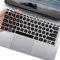UUONDO Tastatur-Abdeckung für Acer Aspire 3 A314-23P/A314-36P/A3SP14-31PT und Aspire 5 Spin 14 A5SP14-51MTN, Silikon, Schwarz