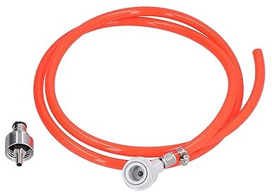 1,7m/5,6ft Bierbrauen Ball Lock Leitung, Ball Lock Bierleitung Montage mit 5/16 Zoll Karbonisierkappe Bierfass Zubehör für Heimbrauanlagen