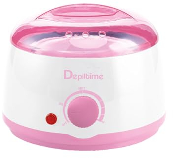 MANiASHOP® Scaldacera bicolor per depilazione ceretta vaso professionale cera estetista BICOLOR DEPIL TIME