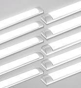 wowspeed 10 PACK LED Feuchtraumleuchte 120cm, 40W 4800LM Kellerlampe 4000K Neutralweiß LED Röhre 130° Abstrahlwinkel LED Feuchtraumleuchte für Badzimmer Wohnzimmer Küche Garage Büro