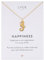 LUUK LIFESTYLE Kette mit Seepferdchen Anhänger, Schmuckgeschenk, filigrane Damen Halskette aus robustem Edelstahl, wasserfest & langlebig, gold