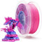 ZIRO Matt Multicolor PLA Filament 1.75mm, Schneller Farbwechsel Matte 3D Drucker Filament, 1kg Spule für Die Meisten FDM 3D-Drucker, Maßgenauigkeit +/-0.03mm, Verträumte Dämmerung