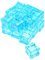 PRETYZOOM 50 Stück Zerkleinerte Eiswürfel Künstliche Eiswürfel Fotografie Requisiten Dekorative Würfel Transparente Eiswürfel Kunststoff Eiswürfel Eiswürfel Dekor Klare Würfel
