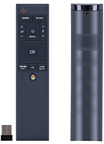 GOUYESHO para Samsung HUB 4K Smart TV Mando a Distancia con USB BN59-01220G BN59-01221J RMCTPJ1AP2(Sin Voz)