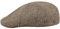 Sterkowski Rusty Schlägermütze Herren | Harris Tweed Schiebermütze Herren Tweed | Newsboy Cap Herren Flatcap Herren Schiebermütze Winter Baskenmütze Herren Irische Mütze Herren 57 cm Blau/Braun