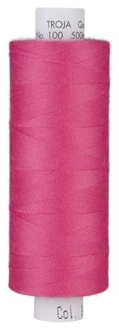 Nähgarn Nähmaschine AMANN TROJA Nähfaden Allesnäher Universal 500 cm magenta