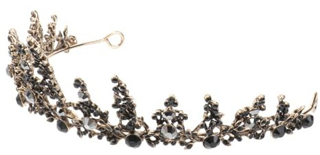 WOONEKY Hochwertige Krone Für Hochzeiten Und Geburtstage Elegantes Haarschmuck-accessoire Leicht Und Bequem Für Fotografie Und Besondere Anlässe Verleiht Einen Glamourösen Look