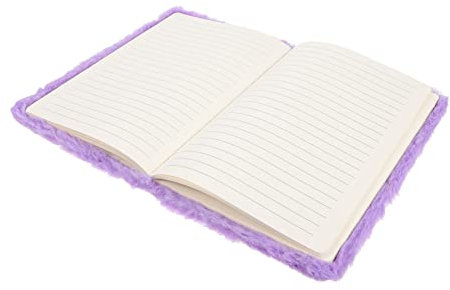 COSMEVIVI Blocco Note Con Copertina in Peluche Quaderno Da Viaggio Decorativo Per Studenti Ragazzi E Ragazze Diario Con Cartoni Animati