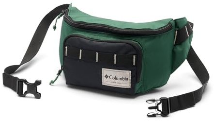 Columbia Unisex Zigzag 2 Hip Pack, Hip Bag, Rain Forest, Black, O/S