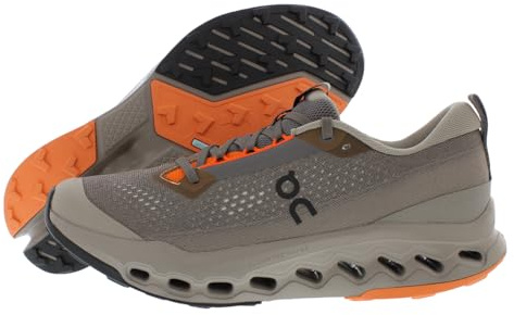 On Men's Cloudsurfer Trail 2 Sneaker, Eclipse/Cinder, 10 UK