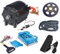 Kunray Elektromotor 72V 5000W Motor Hohe Leistung Verbesserter, Go Kart Elektro Motor, 6800 U/min Elektromotor für Gokart, Scooter, Dirtbike, ATV/Motorrad, Razor Upgrade Bausatz(5000w motor kit)