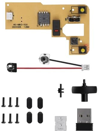 Klaisy Composants MH002 Souris sans Fil Impression 3D avec Connectivité Compatible 2 4 GHz pour L'appariement L'utilisation L'appareil
