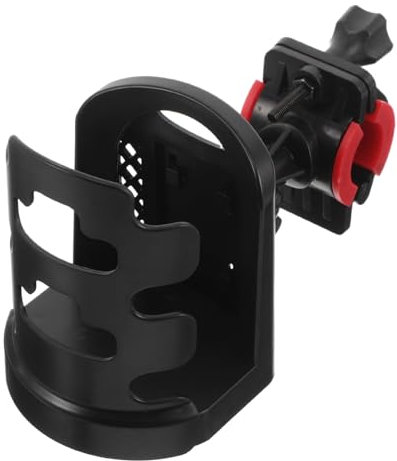 TOYANDONA Adjustable Mic Stand Cup Holder with Rotation Beverage Holder for Live Streaming Music Practice Stable Bottles and Drinks Compact for Home Studio Use