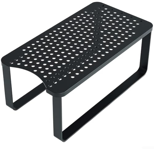 Support distributeur d'eau en métal robuste pour pichet à filtre, étagère d'armoire noire avec design amovible, support de boisson de cuisine pour un rangement facile et un gain de place