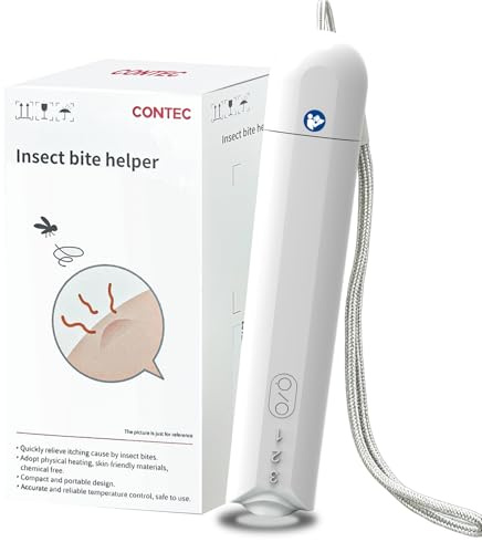 Mückenstich Hitzestift, Insektenstichheiler für die Schnelle Behandlung Von Mückenstichen, Lindert Juckreiz und Schwellungen, Elektronischer Stichheiler, USB-C, IP22, Keine Chemischen Stoffe, Sicher