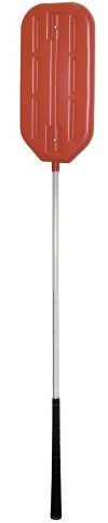 Kerbl Schweine-Treibpaddel rot, 107cm, inkl. Glasfaserstiel