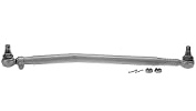 febi bilstein 08252 Drag Link with castle nuts and cotter pins, from steering gear to 1st front axle, pack of one
