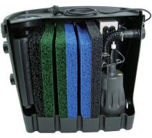 AQUA2USE grigio filtro acqua per giardino e paesaggio