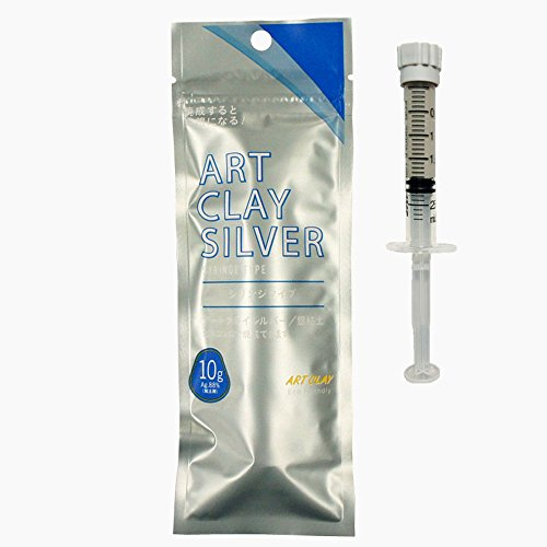 Art Clay Silver New Formula Syringe, 10g NO Tip
