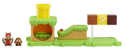 JAKKS Pacific Nintendo - Figura Acorn Plains con Flying Squirrel Mario - [Edición: España]