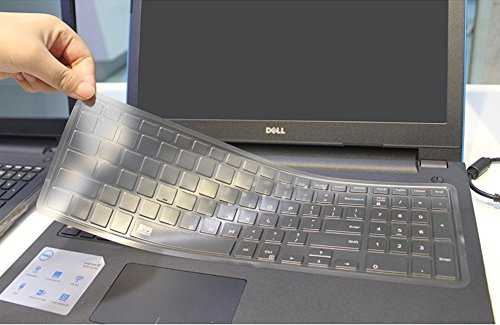 Dell 15 3000 & 5000 Series 15.6 Keyboard Protector - Ultra Thin High-Grade TPU Clear Keyboard Cover Skin for Dell 3541 3542 3543 3551 3552 5545 5547 5548 5551 5555 5558