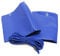 Wiltec Anhängerplane Flachplane inkl. Planenseil 207,5 x 114 x 5 cm, wasserfeste und Winddichte Schutzplane, Abdeckplane aus PVC
