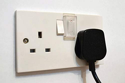Switch Guard (Pack of 2, Clear) - Prevents Switches Being Turned Off
