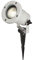 Knightsbridge 230V IP65 GU10 Ground Spike-Grey, Die cast Alluminium,