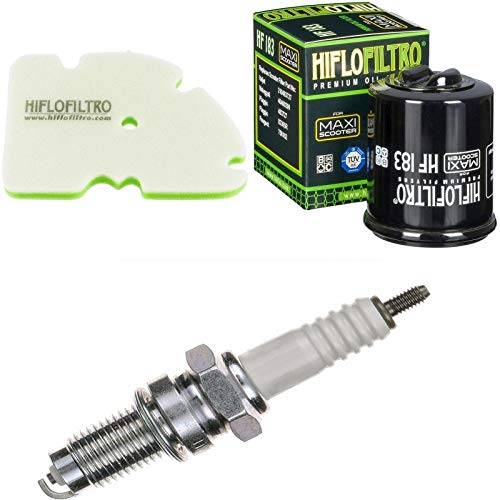 Luftfilter Ölfilter Zündkerze für GTS 300 i.e. Super Sport ABS Baujahr 2014-2016 Servicekit