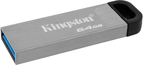 Kingston DataTraveler Kyson 64GB USB 3.2 Metal Flash Drive (DTKN/64GB)