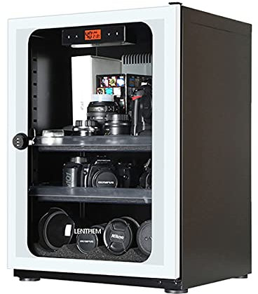 73L Electronic Moisture-proof Drying Cabinet, Automatic Dehumidifier CNC Constant Humidity Control Oven, SLR Camera Lens Moisture-proof Cabinet (Color : CNC white)
