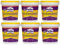 Perfax Behangrandenlijm Lot de 6 tubes de colle pour bordure de papier peint 750 g