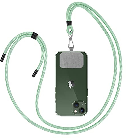 GUMO-LONG Universal Handyband- Geeignet für alle Smartphones, Kette zum Umhängen, Einstellbar Schlüsselband, Handyband mit jeder Hülle Kombinierbar