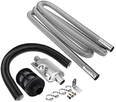 smashing Tubo de escape Calefacción estacionaria - Manguera de escape para generador de electricidad | Tubo de escape y silenciador de acero inoxidable | Tubo de escape de escape de acero inoxidable