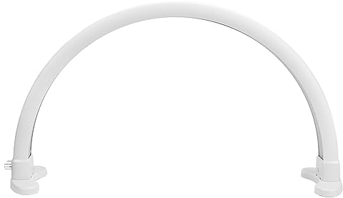 30 Zoll Halbmondlicht, Nagel Schreibtischlampe für Profis, LED Maniküre Schreibtischlampe 2700 Bis 5600 K, Verstellbare LED Fülllampe für Schönheits Wimpernverlängerung