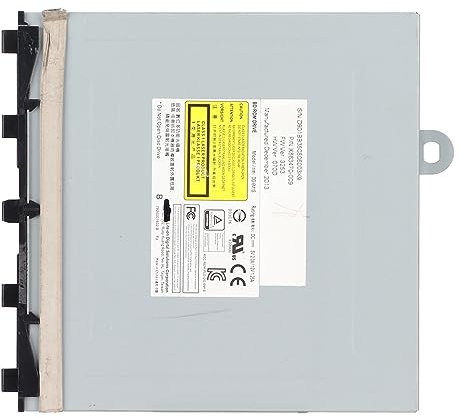 XTevu Lecteur Optique Intégré, Lecteur De Disque Portable Simple De Remplacement DG-6M1S-02B Compatible avec la Console De Jeu Xbox One, Remplacement du Lecteur De Disque ABS en Métal