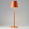 HAJINLU Cordless Table Lamp Battery Operated Rechargeable for Dinning Table Home Decor Bedside Nightstand Small Night Light (Orange)