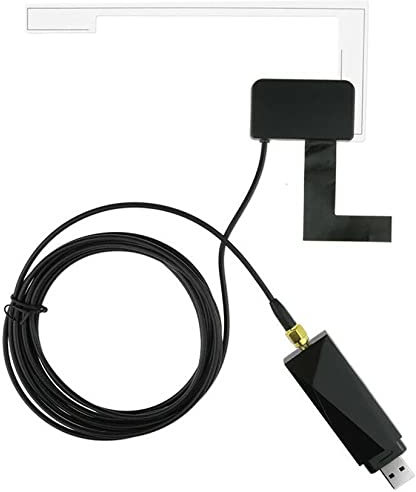 TOOOEY Dab-Radio-Empfänger in der Autoantenne, digitaler Dab + Adapter, Tuner-Box, Audio, USB, verstärkte Rahmenantenne, Android-Dekodierung, Radioempfang, TOOOEY