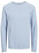 JACK & JONES Jjehill Knit Crew Neck Noos, Suéter Hombre, Azul Cachemira. Detalle: Twist, L