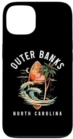 Outer Banks North Carolina Surf Vintage Surf Surfer Case for iPhone 13