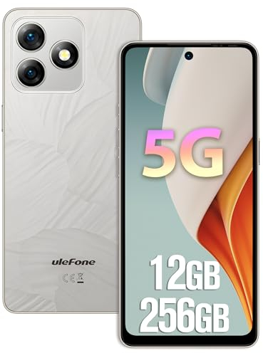 Ulefone Cellulare Note 18 Ultra 5G, Smartphone Android 13 da 12GB+256GB/SD-2TB, Fotocamera 50MP+50MP+32MP 6,78 Pollici FHD+ 90Hz, Batteria 5450mAh/18W, Telefoni Cellulari Dual SIM/GPS/OTG/NFC, Grigio