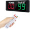 Ousmile Tableau de score électronique portable LED avec télécommande, gardien de score pour intérieur et extérieur, jeux de fête, cornhole, basket-ball, volleyball, pingpong