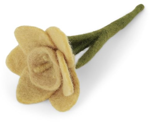 Én Gry & Sif kleine Filz Osterglocke/Blumenstrauß - Filzblumen - Ostern - Frühling (18cm - klein)