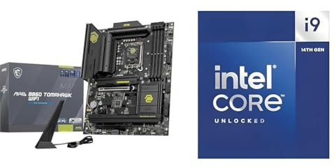 MAG B860 TOMAHAWK WIFI - Scheda madre ATX + Intel Core i9-14900K Processore per sistemi desktop 14900K 24 core