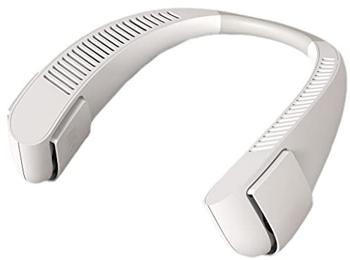 PLCPDM Ventilador de cuello colgante recargable de 4000 mAh, funciona con pilas para el hogar, oficina, deportes, viajes