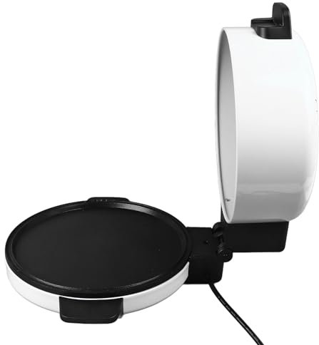 2000W Electric Pizza Ofen Im Freien Tragbare 12 -Zoll -Arbeitsplatte Pizza Maker Steak Machine Toaster mit Edelstahlheizspule für Köstliche Knusprige Krustenpizza in Minuten (EU -Stecker 220 V)