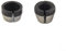 Juego de conversión de portabrocas para herramientas de grabado, contiene dos adaptadores de 6 mm y 8 mm (2 piezas)