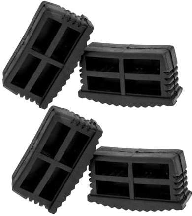 LIFKICH Leiterfußabdeckung 4 Stück Antirutsch Matte Für Leiterfüße Gummifüße Für Leitern Leiterzubehör Mit Verdicktem Design Zum Schutz Von Boden Und Leiterstabilität