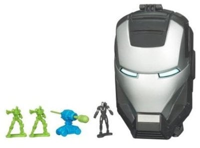 Iron Man 2 Movie Series Micro Head Playset War Machine by Iron Man